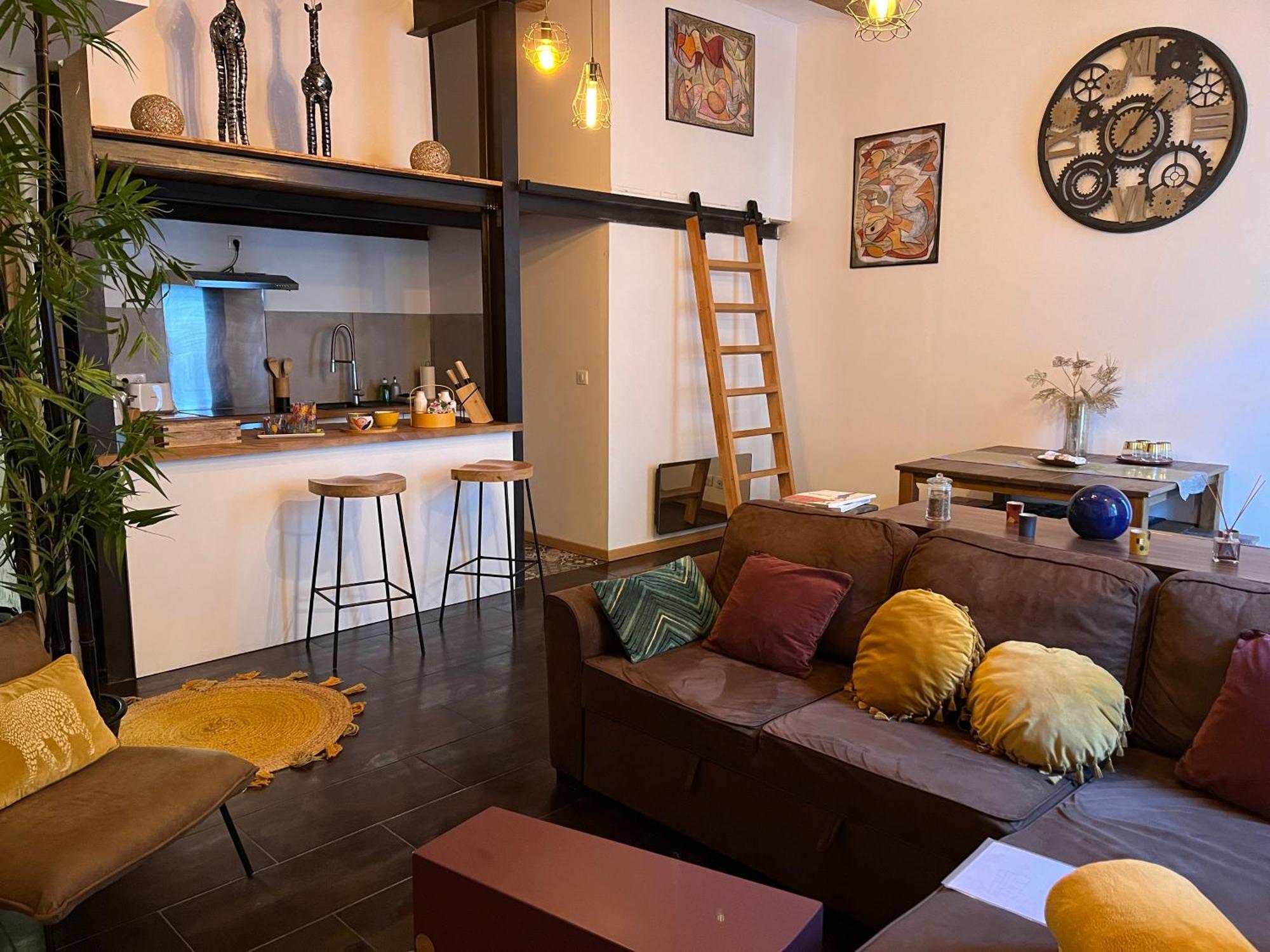 Appartement Atypique Cosy Entre Terre & Mer マルセイユ エクステリア 写真